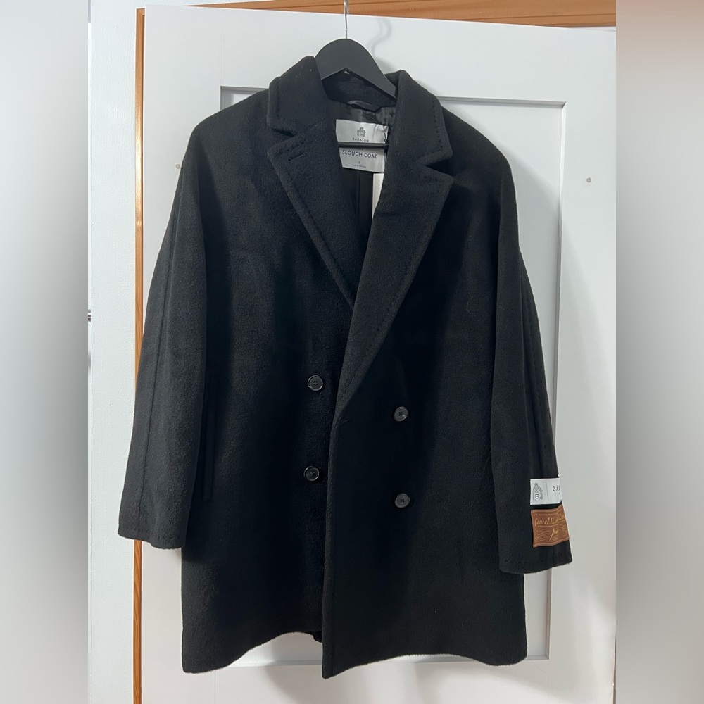 aritzia slouch coat (short)